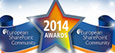 SmartPortals awarded in the European SharePoint Awards 2014
